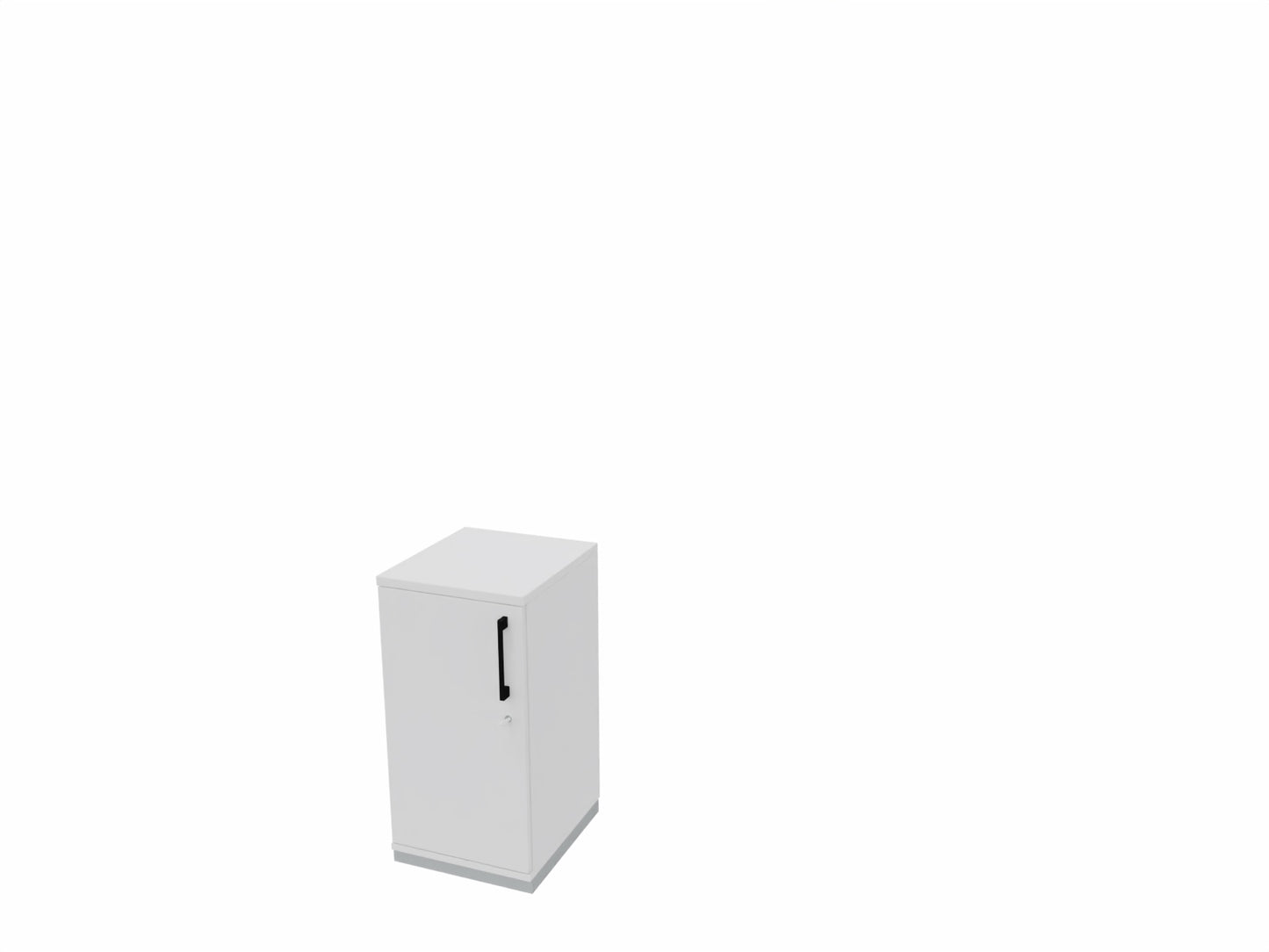 Palmberg Prisma 2 Drehtürenschrank - 2OH - Breite 40 cm