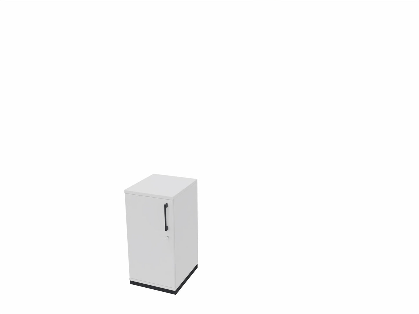 Palmberg Prisma 2 Drehtürenschrank - 2OH - Breite 40 cm