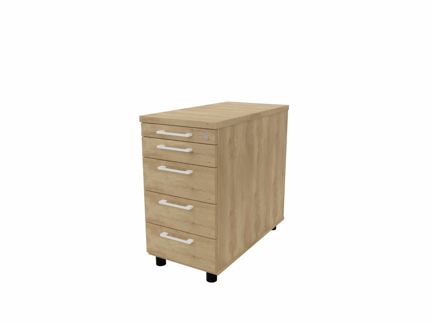 MDD Basic KRT74 Standcontainer - Tiefe 80 cm