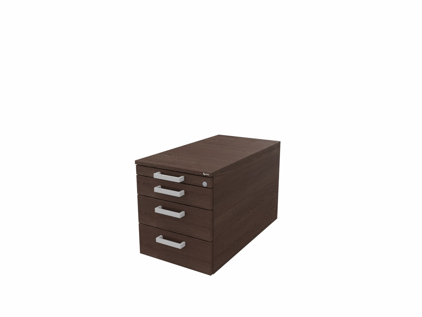 Oka FlexLine Compact 1/2/3/3 Rollcontainer - Tiefe 60 cm