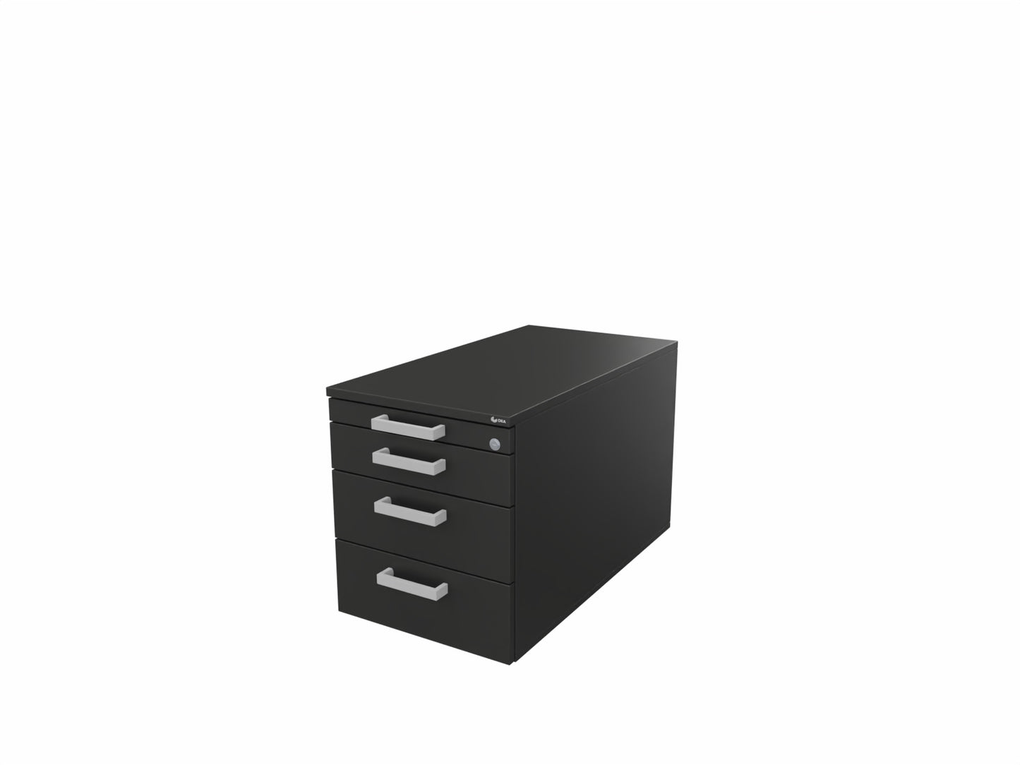 Oka FlexLine Compact 1/2/3/3 Rollcontainer - Tiefe 60 cm