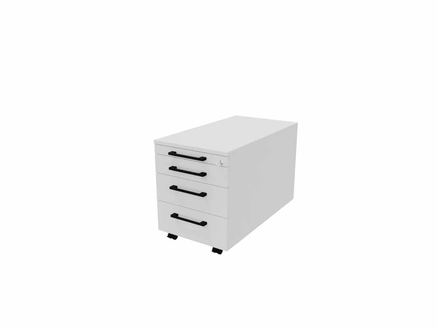 Palmberg Orga Plus 1/2/3/3 Rollcontainer - Tiefe 80 cm
